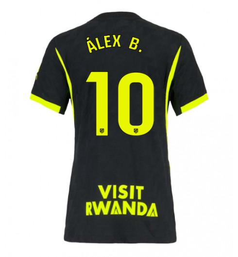 Atletico Madrid Alex Baena #10 Vieraspaita Naisten 2026-27 Lyhythihainen Atletico Madrid Alex Baena #10 Vieraspaita Naisten 2026-27 Lyhythihainen